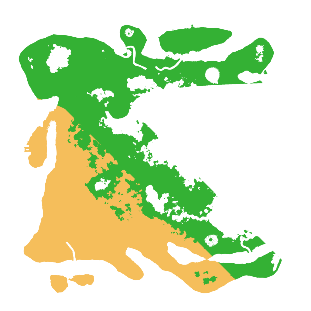 Biome Rust Map: Procedural Map, Size: 3800, Seed: 71140228