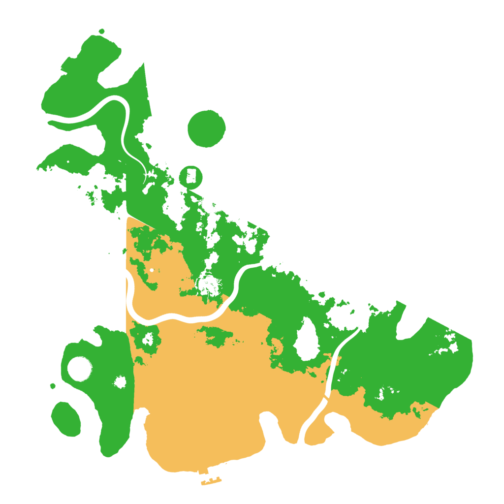 Biome Rust Map: Procedural Map, Size: 3750, Seed: 26061
