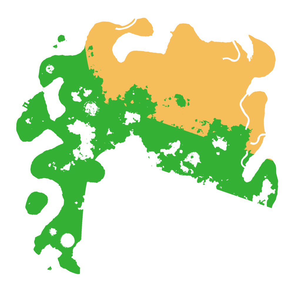 Biome Rust Map: Procedural Map, Size: 3800, Seed: 18830589