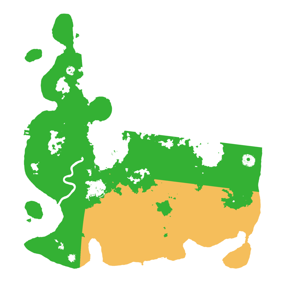 Biome Rust Map: Procedural Map, Size: 3500, Seed: 14356095
