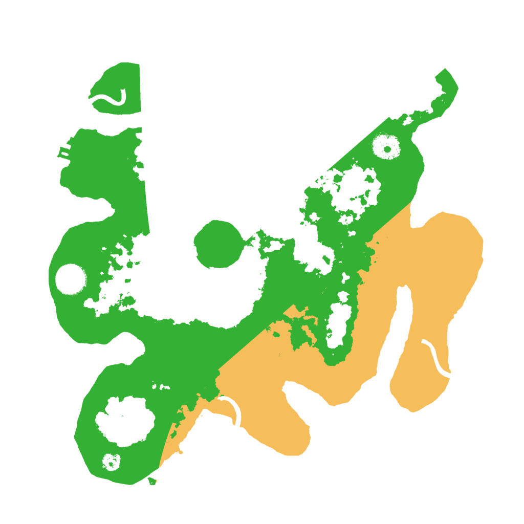 Biome Rust Map: Procedural Map, Size: 3000, Seed: 24675