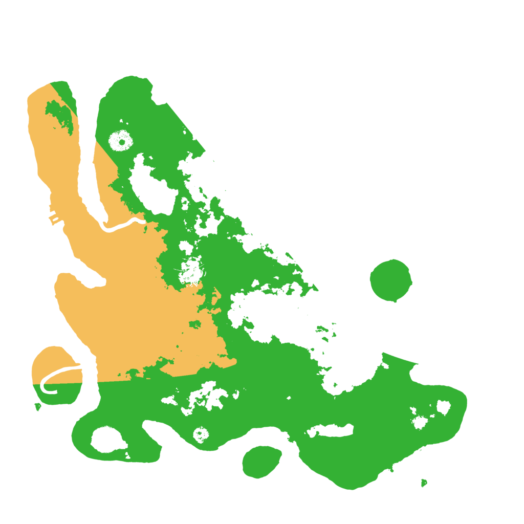 Biome Rust Map: Procedural Map, Size: 3550, Seed: 72010339