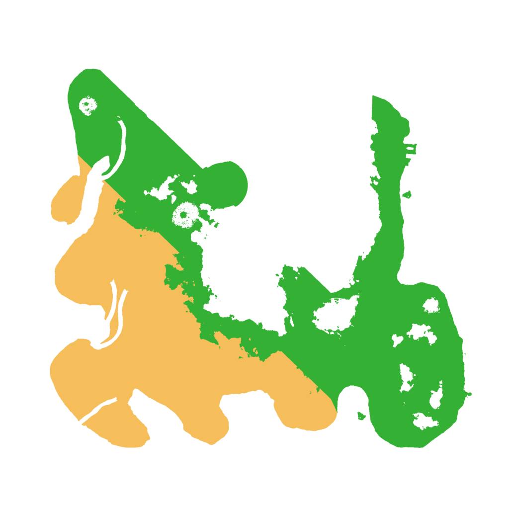 Biome Rust Map: Procedural Map, Size: 3000, Seed: 3433