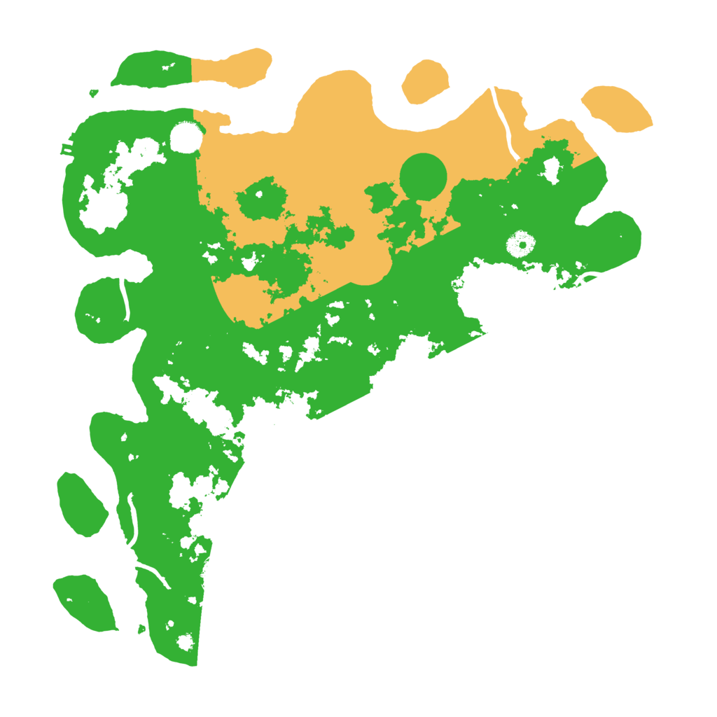 Biome Rust Map: Procedural Map, Size: 4000, Seed: 50407