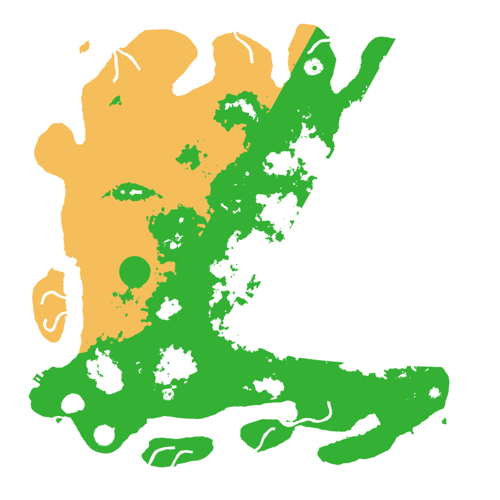 Biome Rust Map: Procedural Map, Size: 4250, Seed: 53555507