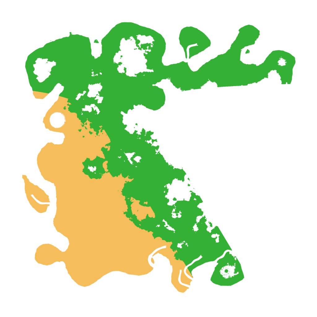 Biome Rust Map: Procedural Map, Size: 3600, Seed: 46102462