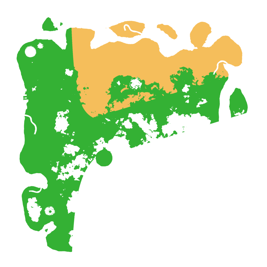 Biome Rust Map: Procedural Map, Size: 4250, Seed: 848722