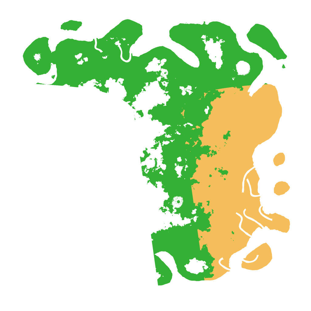 Biome Rust Map: Procedural Map, Size: 4100, Seed: 167653