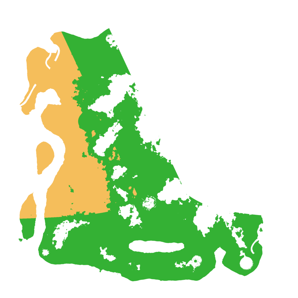 Biome Rust Map: Procedural Map, Size: 4100, Seed: 38205229