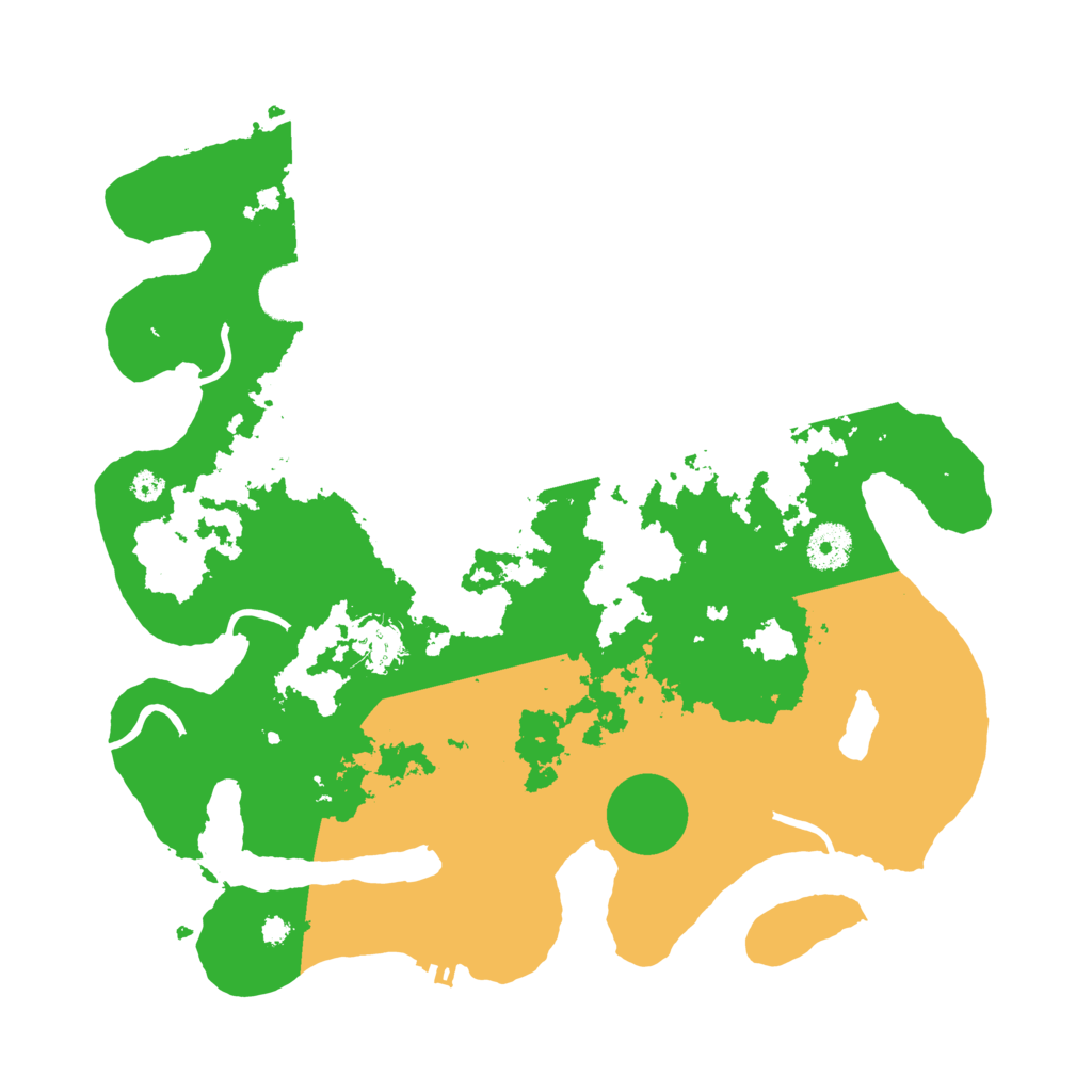 Biome Rust Map: Procedural Map, Size: 3550, Seed: 63239868