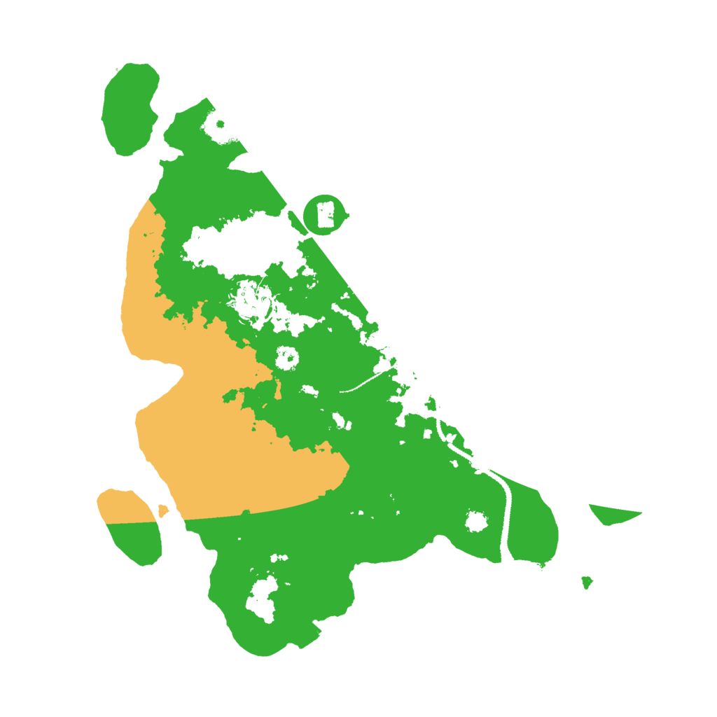 Biome Rust Map: Procedural Map, Size: 3000, Seed: 83767