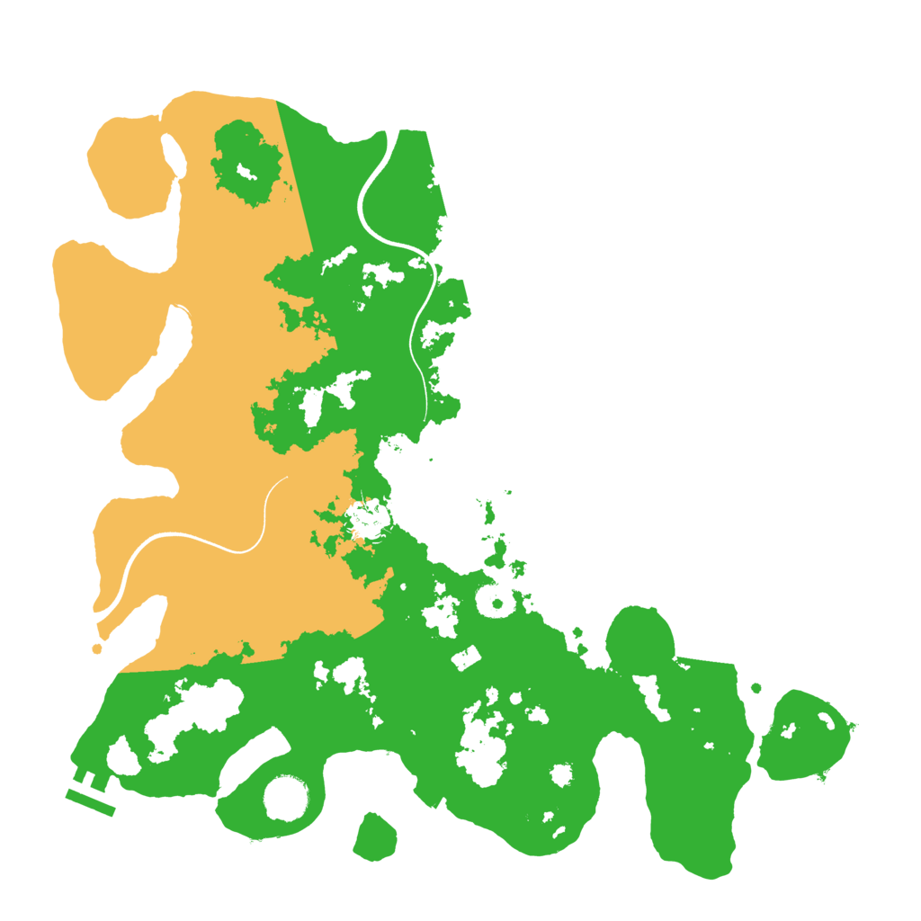 Biome Rust Map: Procedural Map, Size: 3650, Seed: 92805704