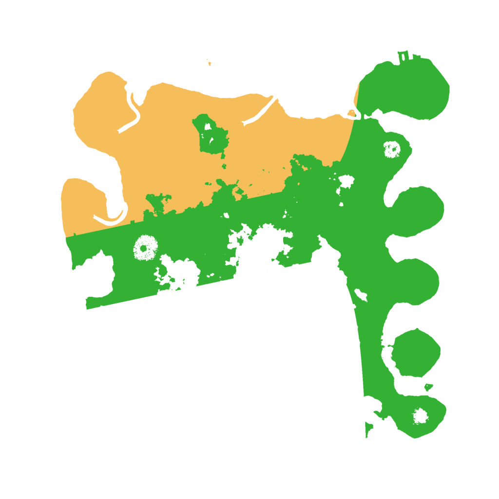 Biome Rust Map: Procedural Map, Size: 3000, Seed: 24203