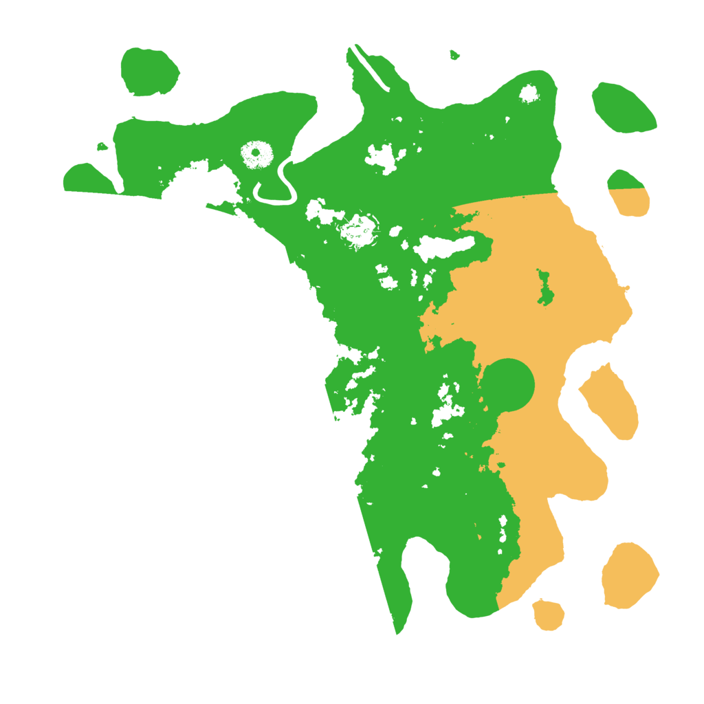 Biome Rust Map: Procedural Map, Size: 3500, Seed: 1867471113