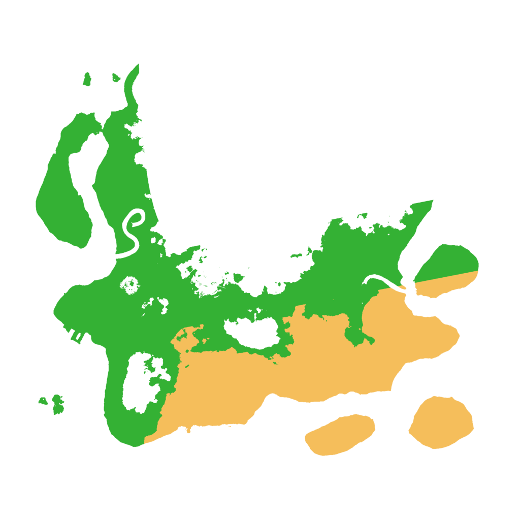 Biome Rust Map: Procedural Map, Size: 3000, Seed: 42791