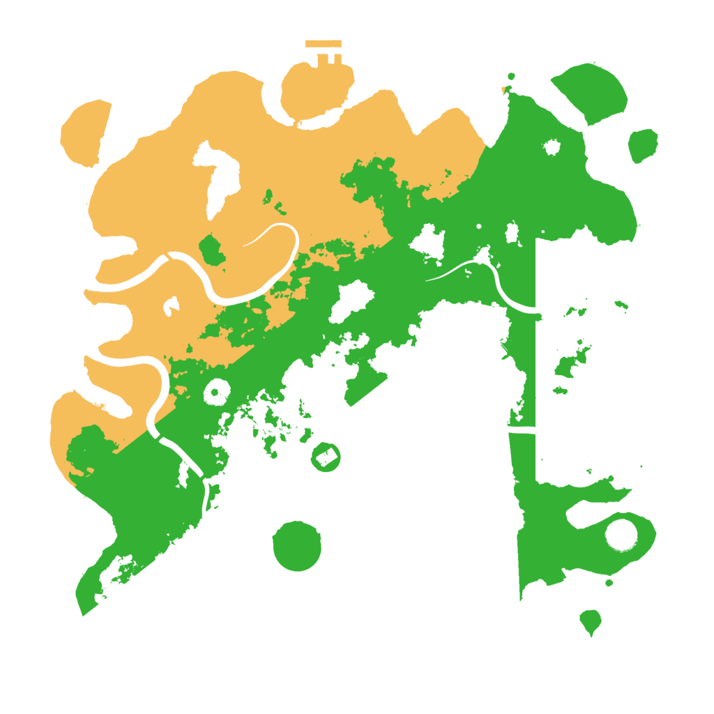 Biome Rust Map: Procedural Map, Size: 4000, Seed: 612805154