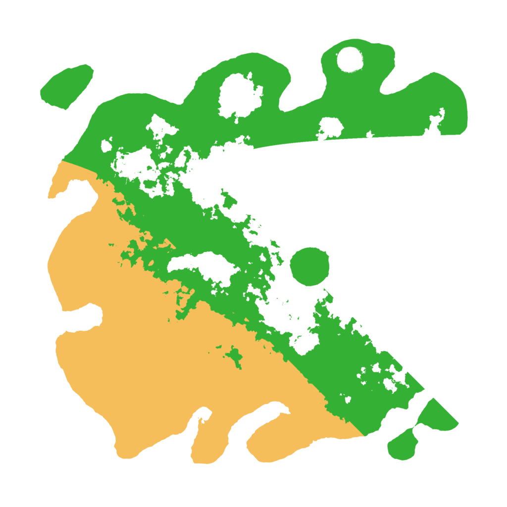 Biome Rust Map: Barren, Size: 3500, Seed: 1389108377