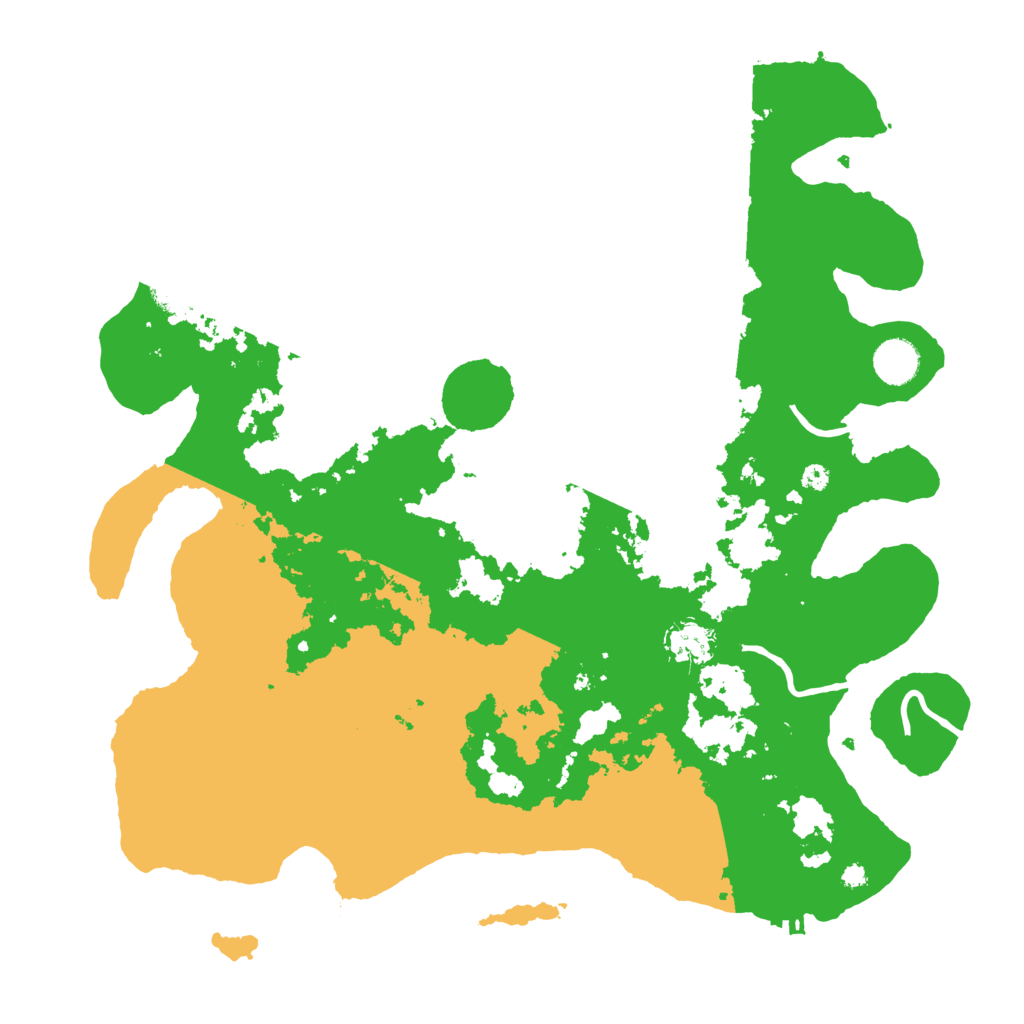 Biome Rust Map: Procedural Map, Size: 3950, Seed: 92408714