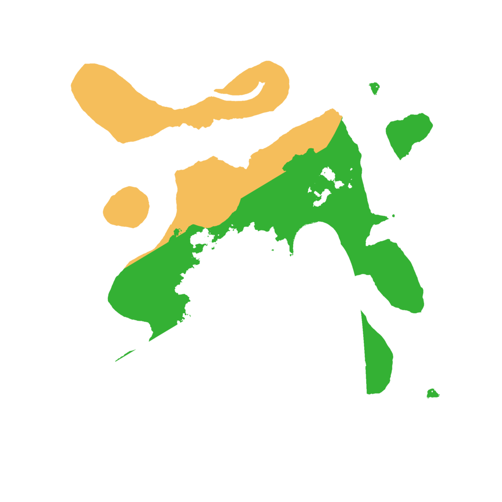 Biome Rust Map: Procedural Map, Size: 2200, Seed: 267