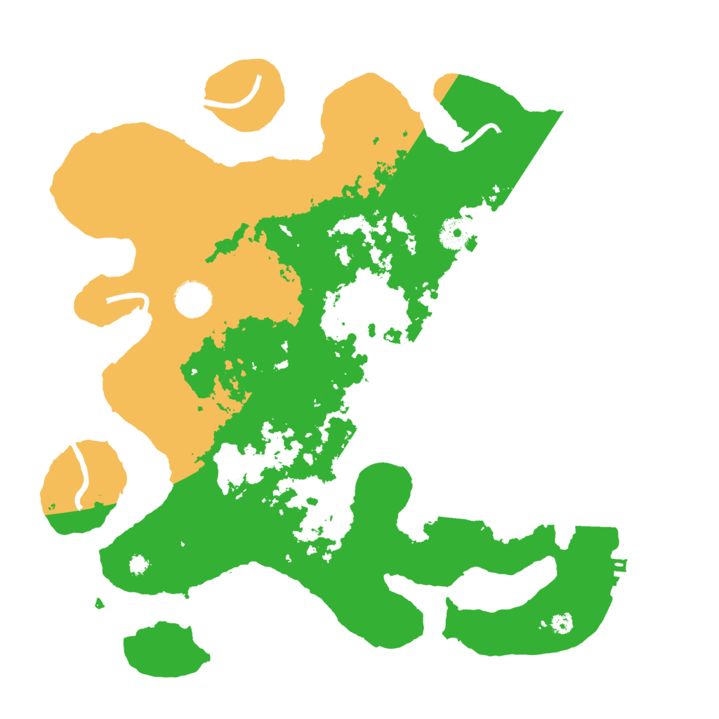 Biome Rust Map: Procedural Map, Size: 3450, Seed: 6769080