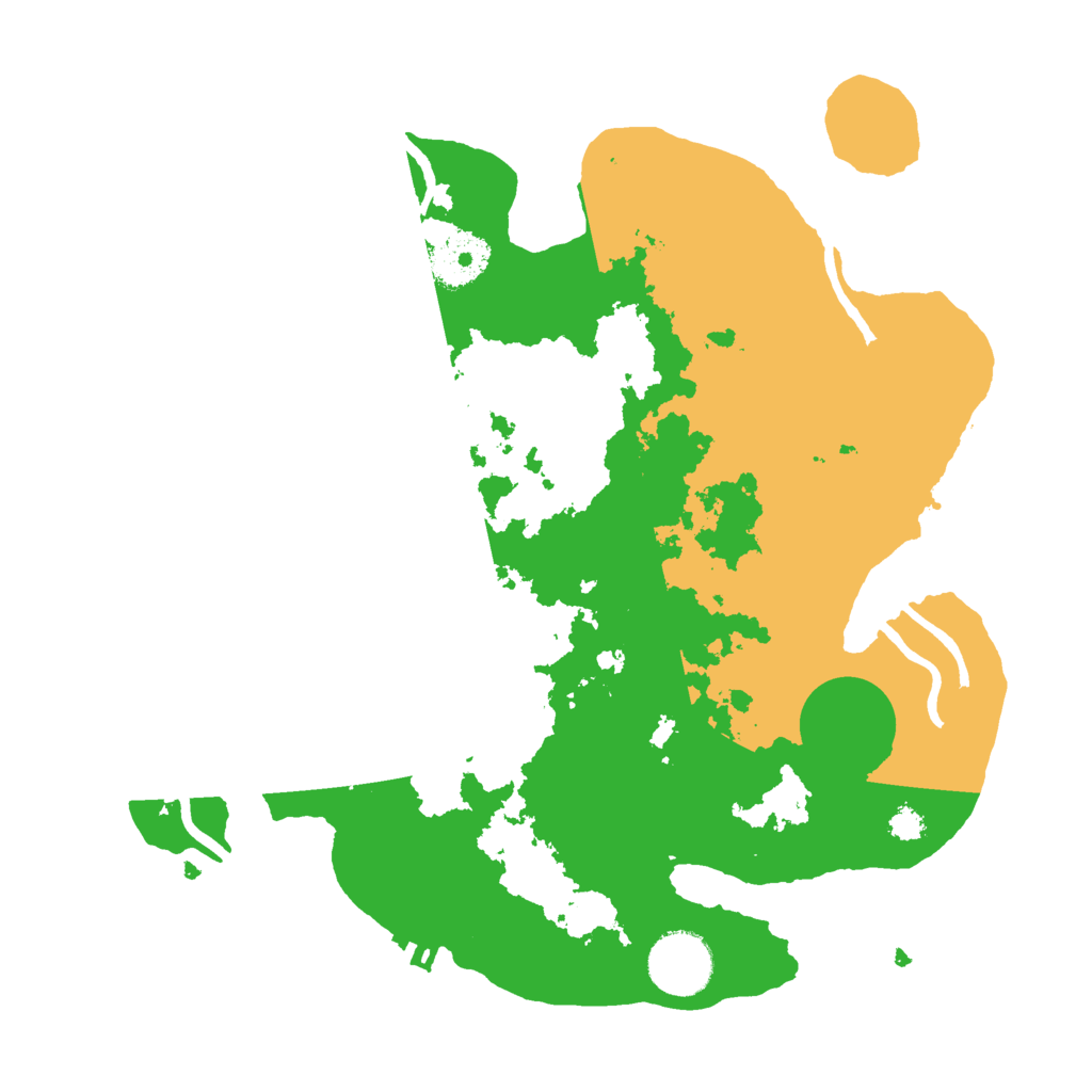 Biome Rust Map: Procedural Map, Size: 3000, Seed: 16038