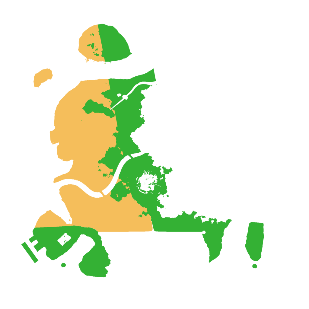 Biome Rust Map: Procedural Map, Size: 2700, Seed: 1734910084