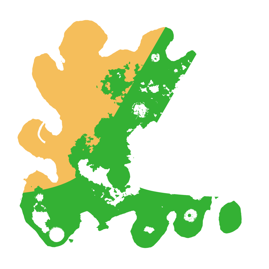 Biome Rust Map: Procedural Map, Size: 3200, Seed: 178749805