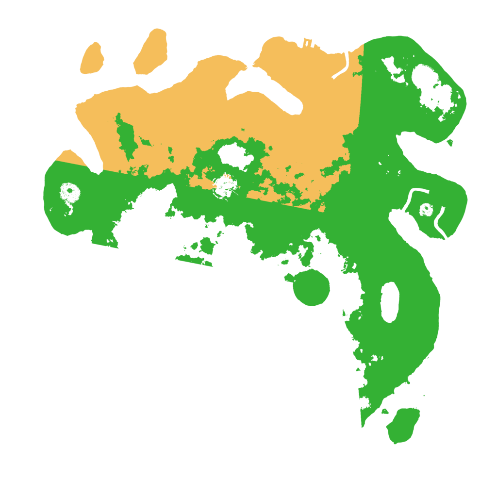 Biome Rust Map: Procedural Map, Size: 3750, Seed: 68511192