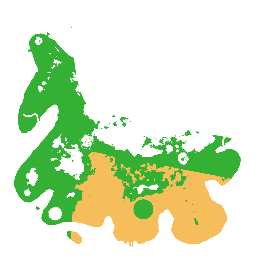 Biome Rust Map: Procedural Map, Size: 3500, Seed: 1738560348