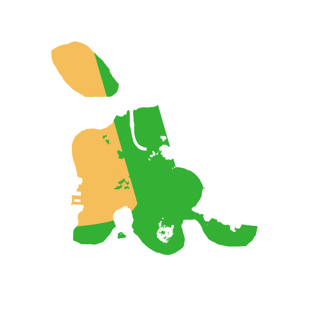 Biome Rust Map: Procedural Map, Size: 2000, Seed: 8934