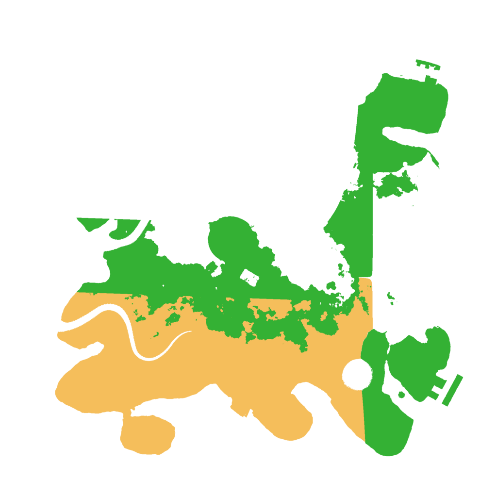 Biome Rust Map: Procedural Map, Size: 3000, Seed: 1874674697