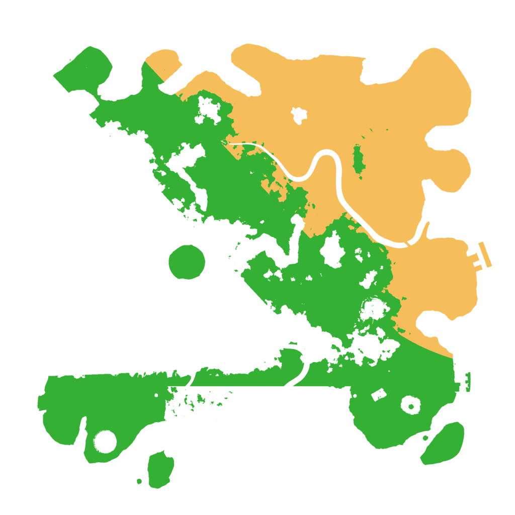 Biome Rust Map: Procedural Map, Size: 4000, Seed: 65071035