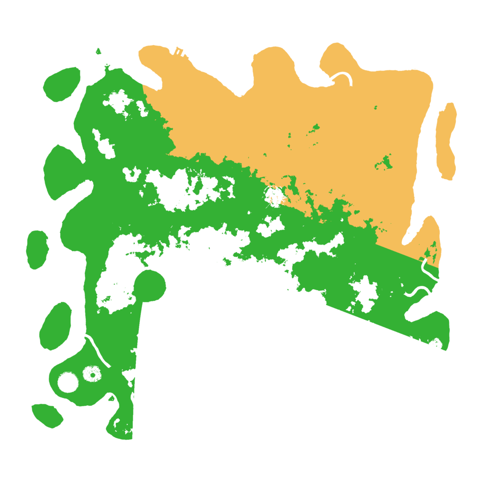 Biome Rust Map: Procedural Map, Size: 4250, Seed: 2689