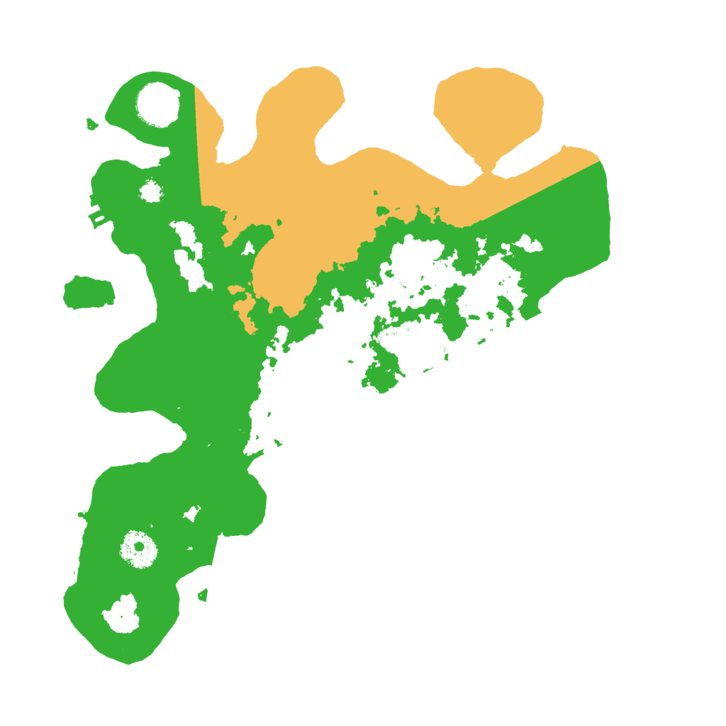 Biome Rust Map: Procedural Map, Size: 3000, Seed: 598338896