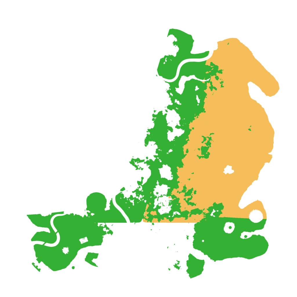 Biome Rust Map: Procedural Map, Size: 4000, Seed: 84234284