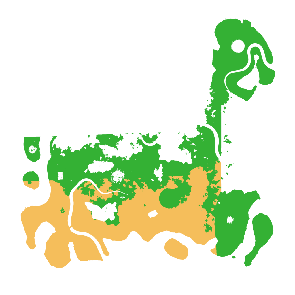 Biome Rust Map: Procedural Map, Size: 4000, Seed: 76746843