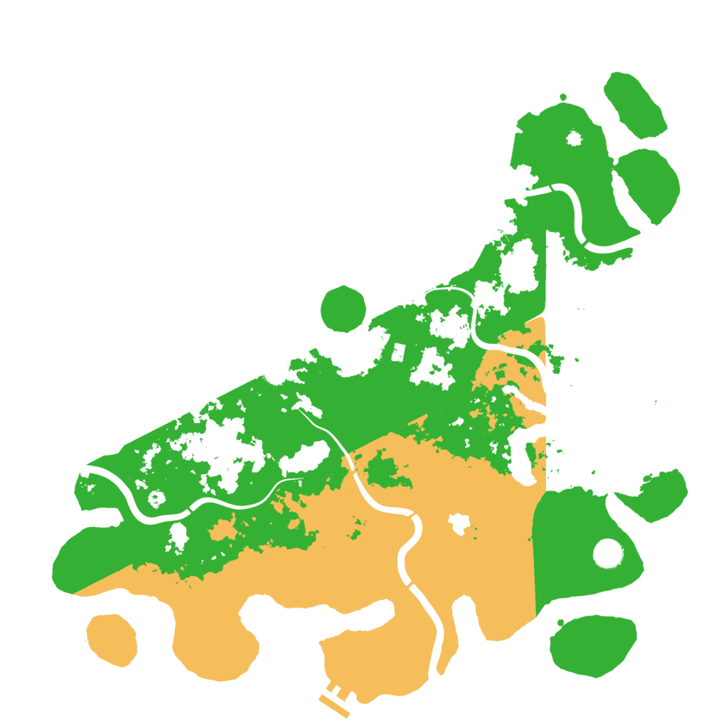 Biome Rust Map: Procedural Map, Size: 4300, Seed: 28007788