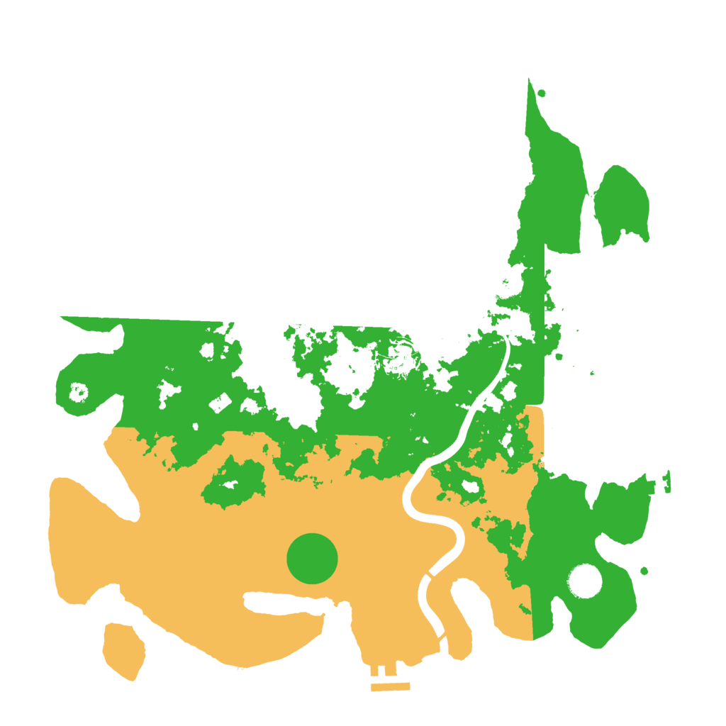 Biome Rust Map: Procedural Map, Size: 3750, Seed: 5276965