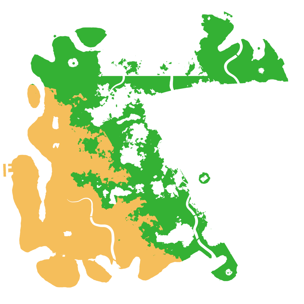Biome Rust Map: Procedural Map, Size: 4800, Seed: 1640
