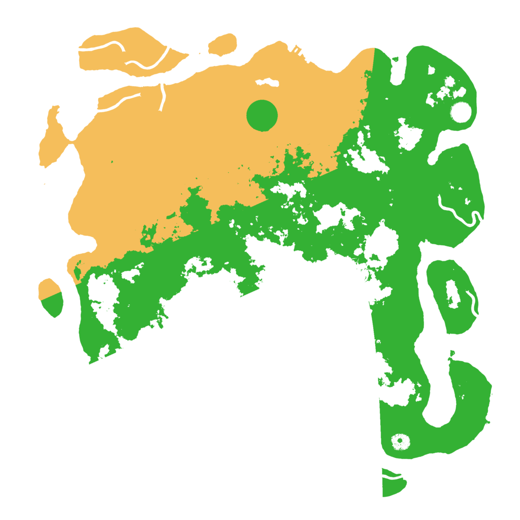 Biome Rust Map: Procedural Map, Size: 4400, Seed: 89752530