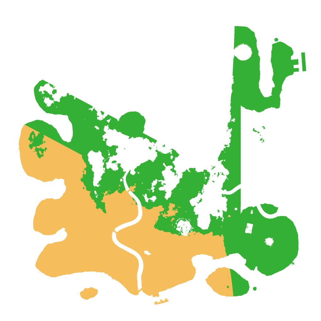 Biome Rust Map: Procedural Map, Size: 3450, Seed: 89944024