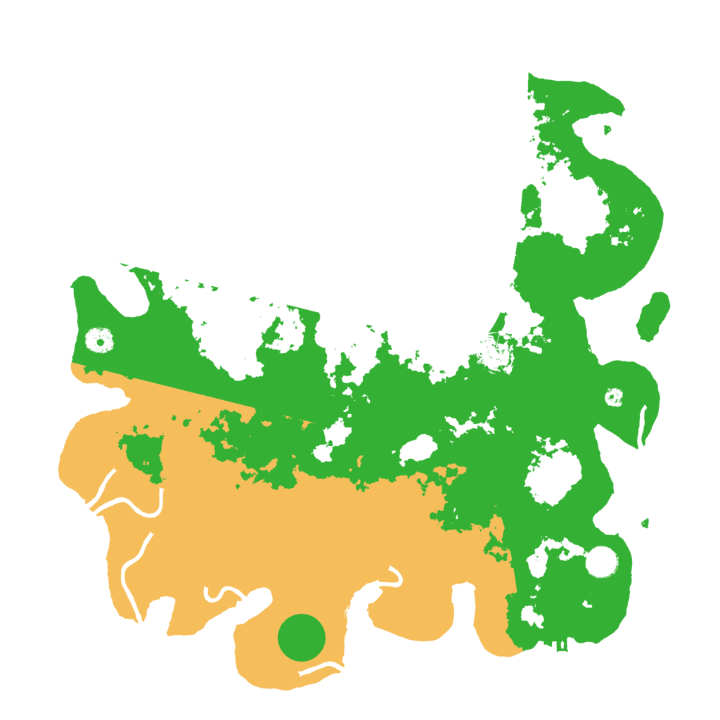 Biome Rust Map: Procedural Map, Size: 4000, Seed: 65888890