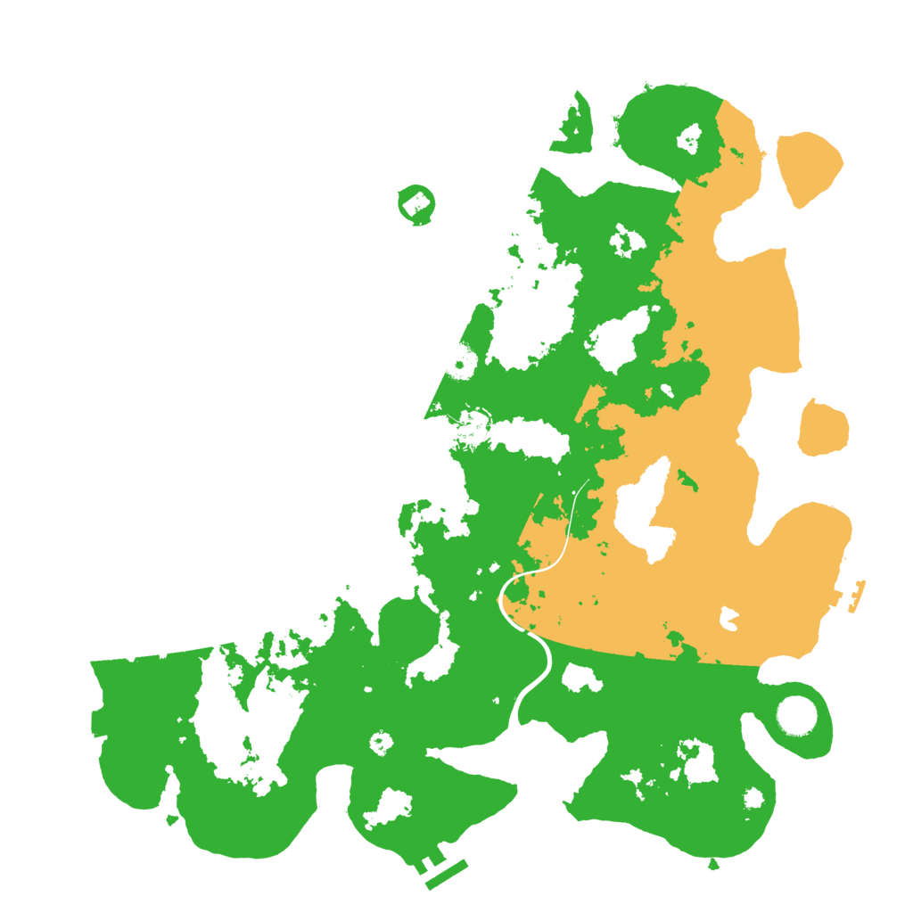 Biome Rust Map: Procedural Map, Size: 4000, Seed: 34218712