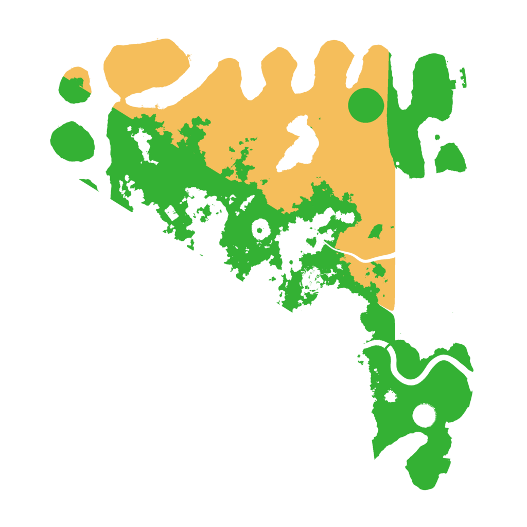 Biome Rust Map: Procedural Map, Size: 4000, Seed: 84821896