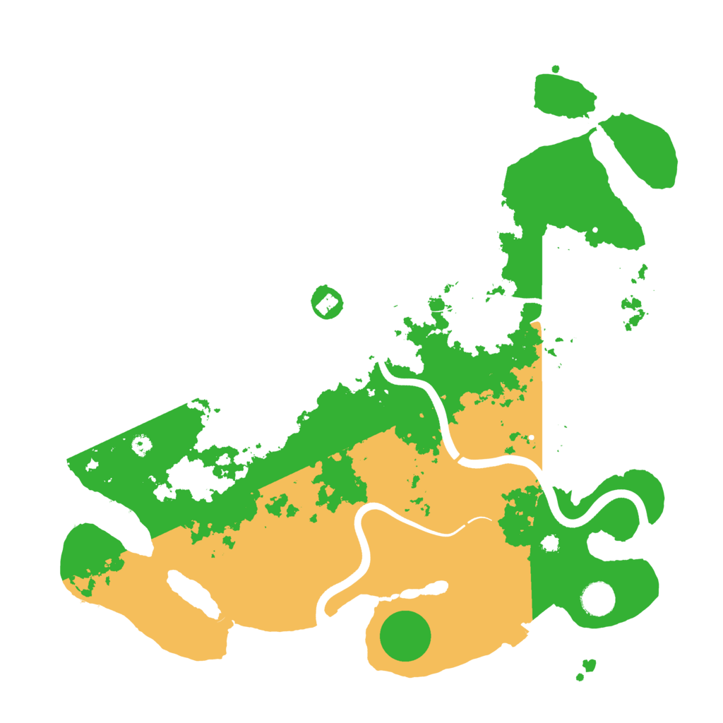 Biome Rust Map: Procedural Map, Size: 3750, Seed: 32463488