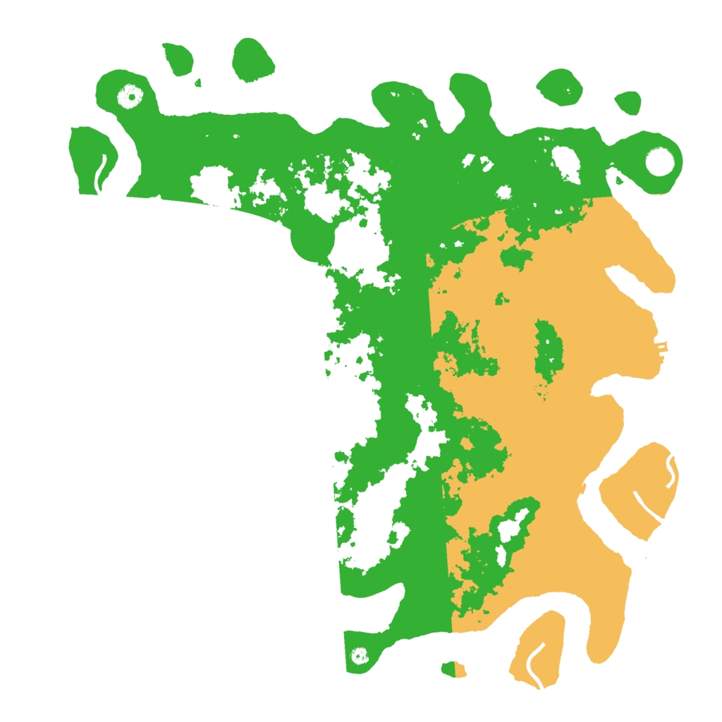 Biome Rust Map: Procedural Map, Size: 4500, Seed: 581924
