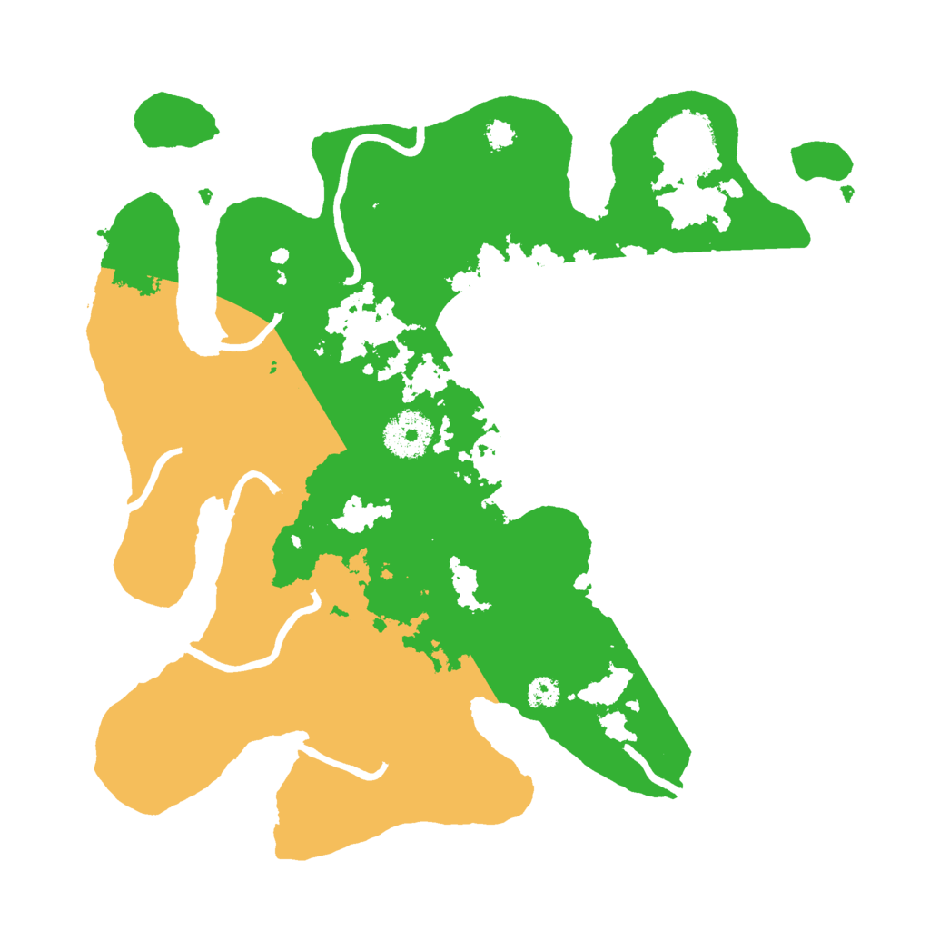 Biome Rust Map: Procedural Map, Size: 3000, Seed: 31325371