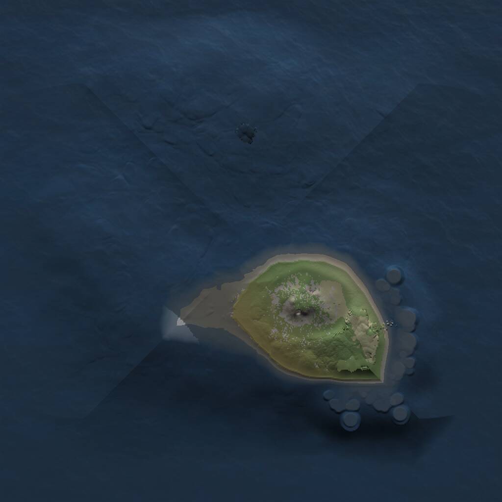 Rust Map: Procedural Map, Size: 1000, Seed: 632186283, 1 Monuments