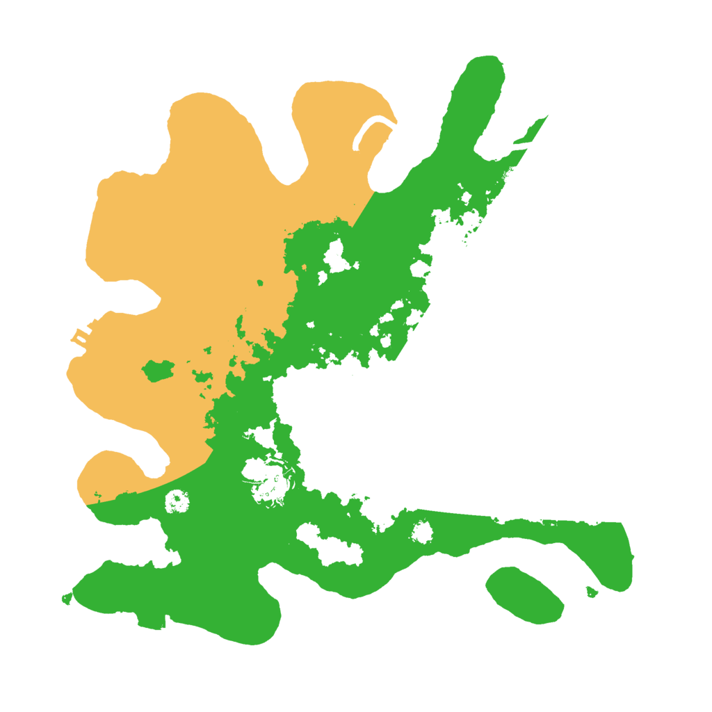 Biome Rust Map: Procedural Map, Size: 3000, Seed: 7608219