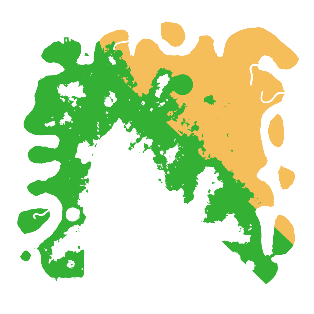 Biome Rust Map: Procedural Map, Size: 4000, Seed: 73913533